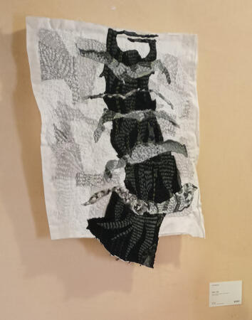 Spine I, in Spoleto's biennale of Fiber Art, november 2025